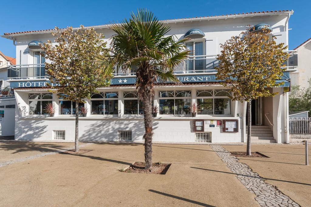 סן-פאלה-סור-מר Hotel De La Plage מראה חיצוני תמונה